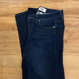 Paige size 28 dark skinny jeans
